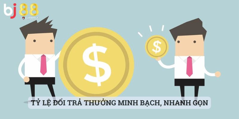 BJ88 Tỷ lệ đổi trả thưởng minh bạch, nhanh gọn
