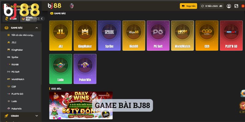 BJ88 Game bài BJ88