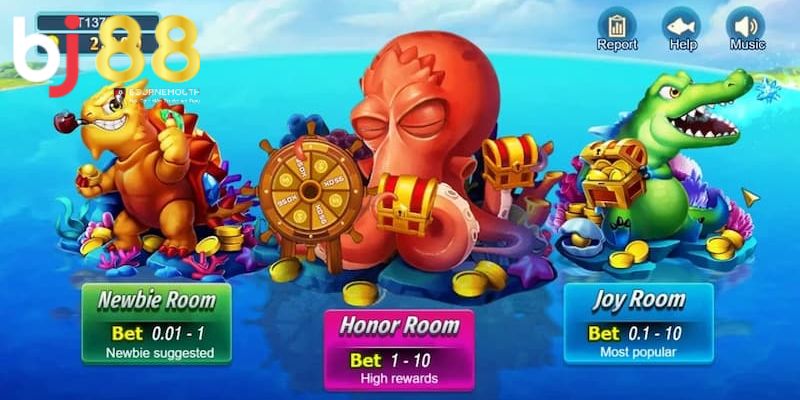 mega fishing BJ88 Danh sách các vũ khí đặc biệt trong Mega Fishing BJ88