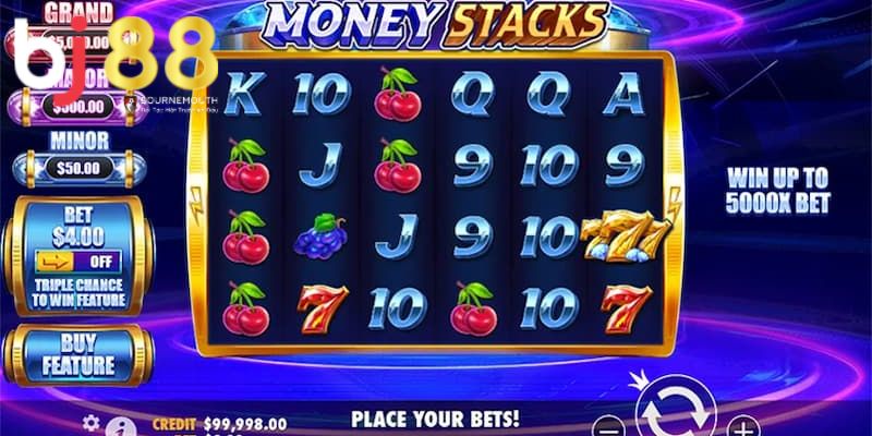 MONEY STACKS BJ88 Chi tiết luật chơi và tính năng của MONEY STACKS BJ88