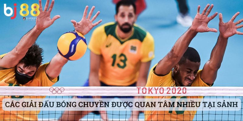 bóng chuyền BJ88 Các giải đấu bóng chuyền được quan tâm nhiều tại sảnh