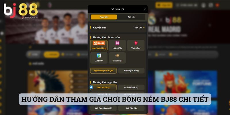 bóng ném BJ88 Hướng dẫn tham gia chơi bóng ném BJ88 chi tiết