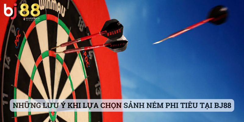 ném phi tiêu BJ88 Những lưu ý khi lựa chọn sảnh ném phi tiêu tại BJ88